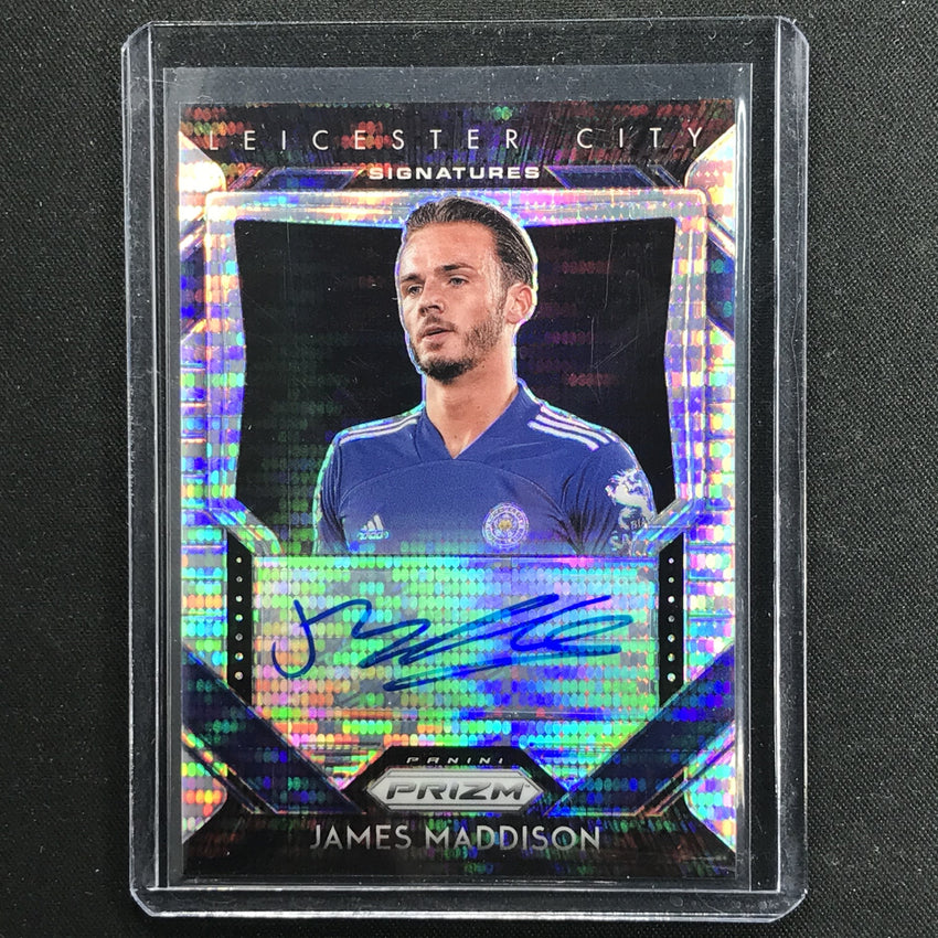2020-21 Prizm Epl James Maddison Signatures Auto Breakaway Silver No Jmd
