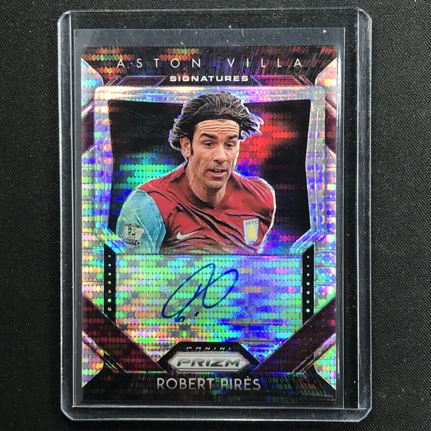 2020-21 Prizm Epl Robert Pires Signatures Auto Breakaway Silver No Rp