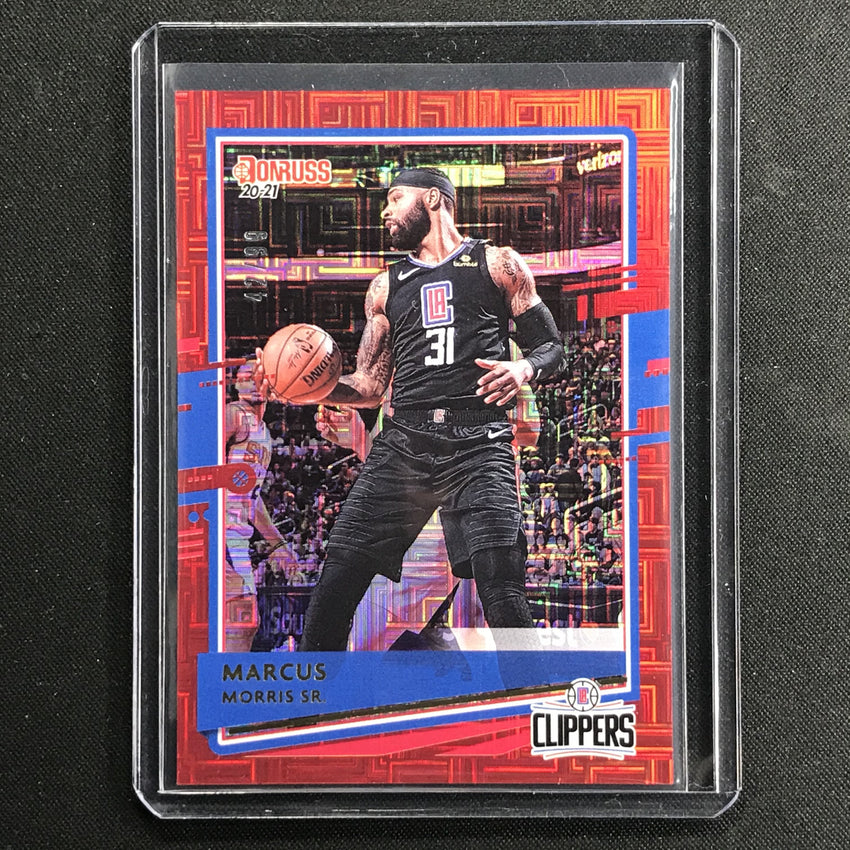 2020-21 Donruss MARCUS MORRIS SR. Choice Infinite Red 42/99-Cherry Collectables