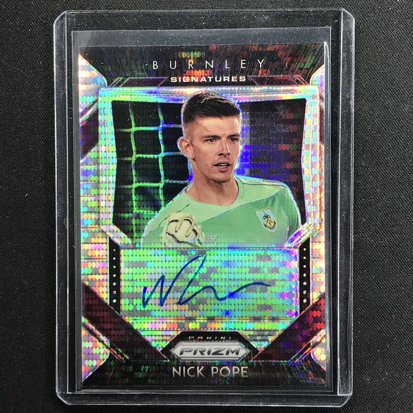 2020-21 Prizm Epl Nick Pope Signatures Auto Breakaway Silver No Np