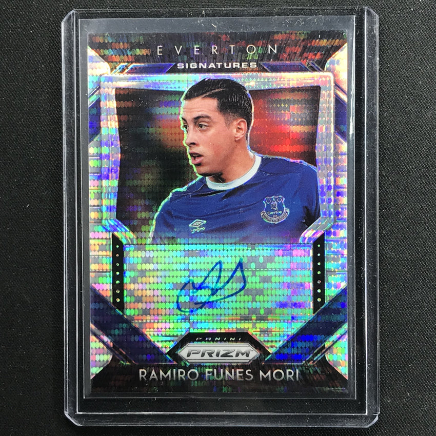 2020-21 Prizm Epl Ramiro Funes Mori Signatures Auto Breakaway Silver No Rfm A