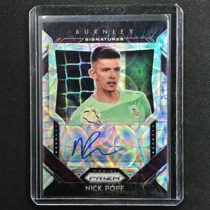 2020-21 Prizm Epl Nick Pope Signatures Auto Choice Silver No Np