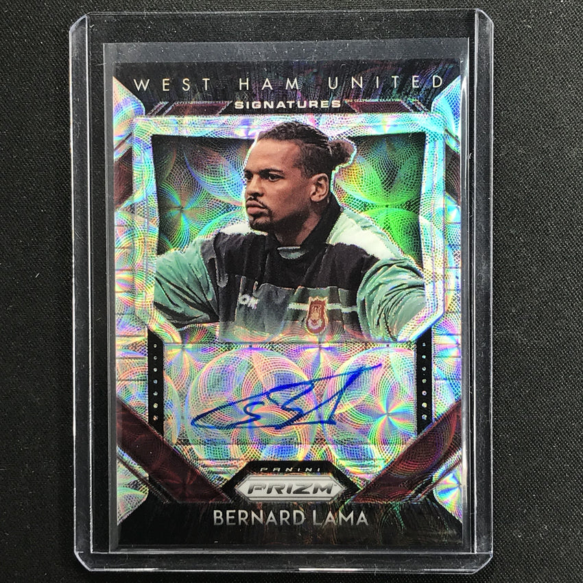2020-21 Prizm Epl Bernard Lama Signatures Auto Choice Silver No Bl