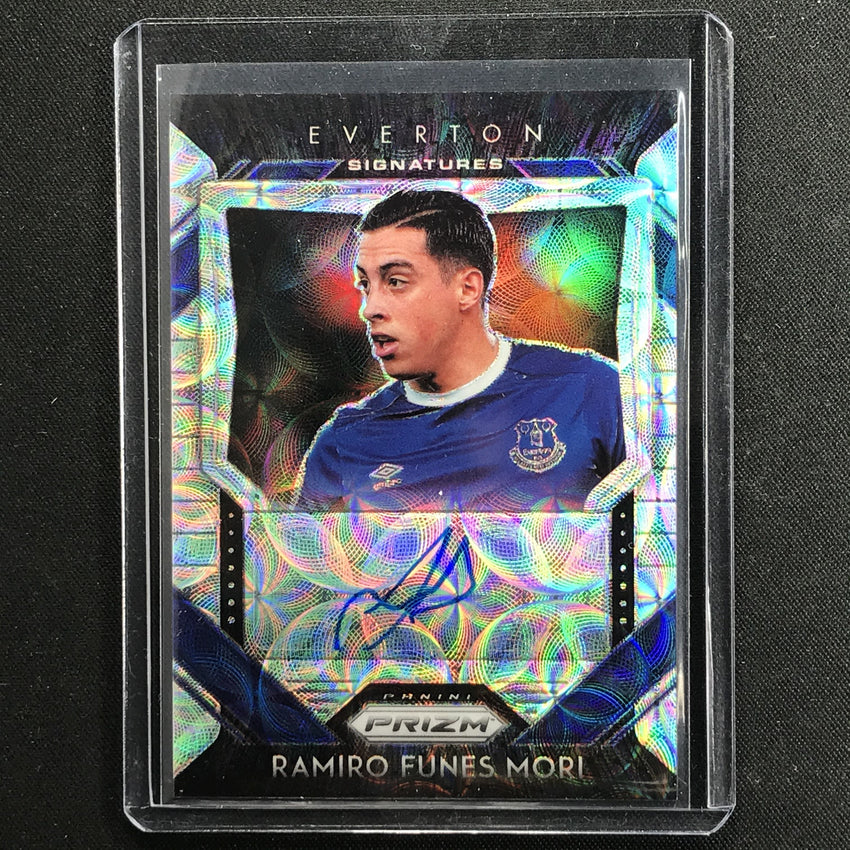 2020-21 Prizm Epl Ramiro Funes Mori Signatures Auto Choice Silver No Rfm B