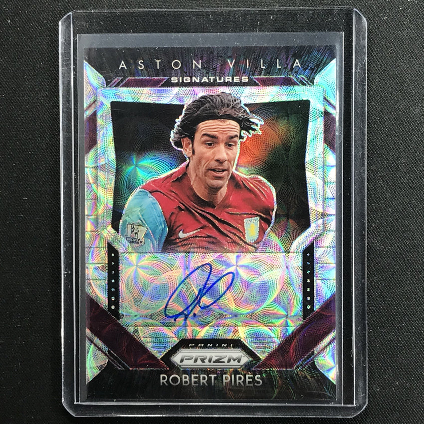 2020-21 Prizm Epl Robert Pires Signatures Auto Choice Silver No Rp