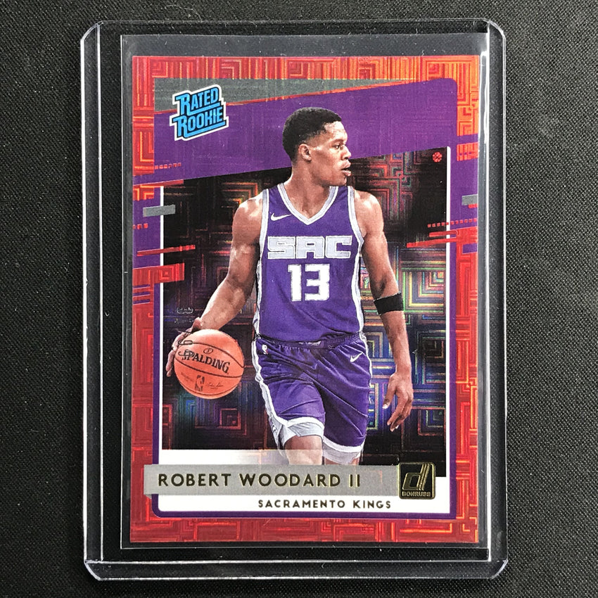 2020-21 Donruss ROBERT WOODARD II Choice Rated Rookie Infinite Red 31/99-Cherry Collectables