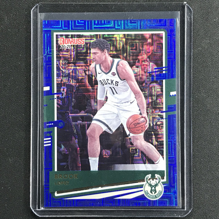 2020-21 Donruss BROOK LOPEZ Choice Infinite Blue 25/49-Cherry Collectables