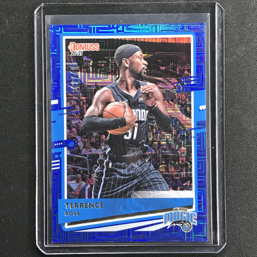 2020-21 Donruss TERRENCE ROSS Choice Infinite Blue 43/49-Cherry Collectables