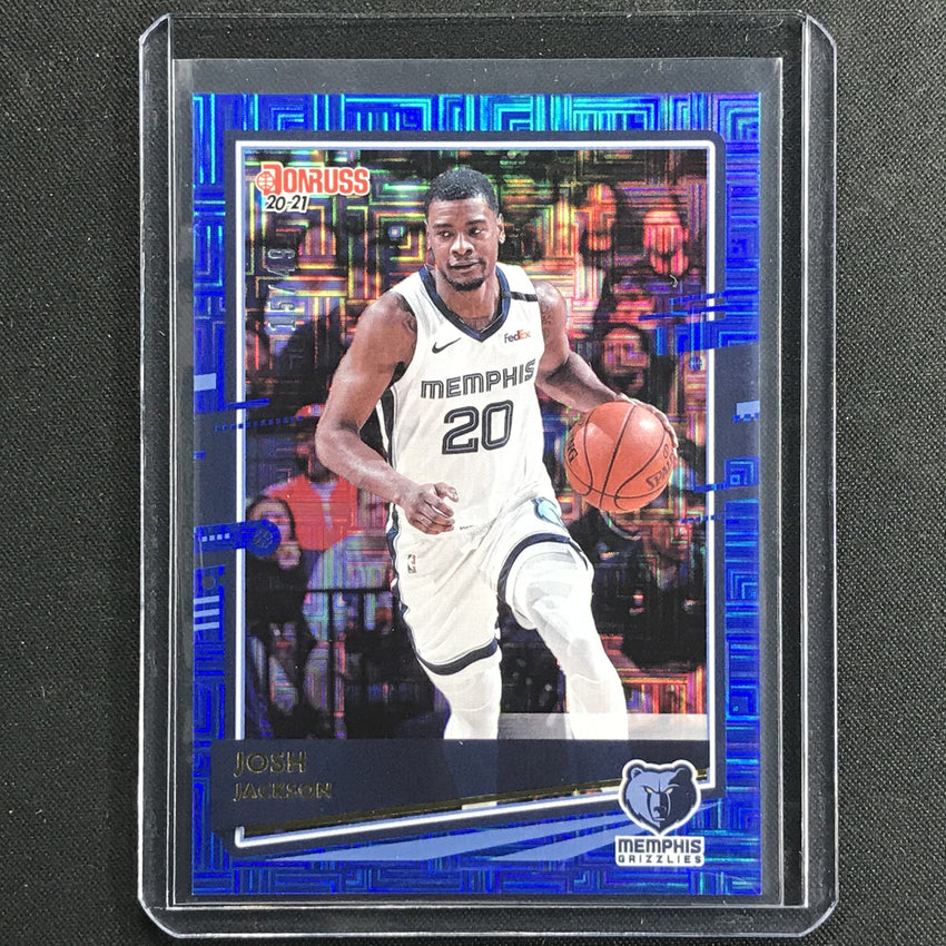 2020-21 Donruss JOSH JACKSON Choice Infinite Blue 15/49-Cherry Collectables