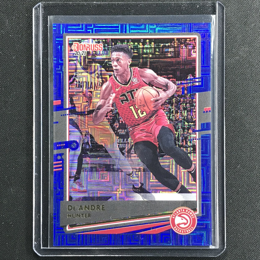 2020-21 Donruss DE'ANDRE HUNTER Choice Infinite Blue 17/49-Cherry Collectables