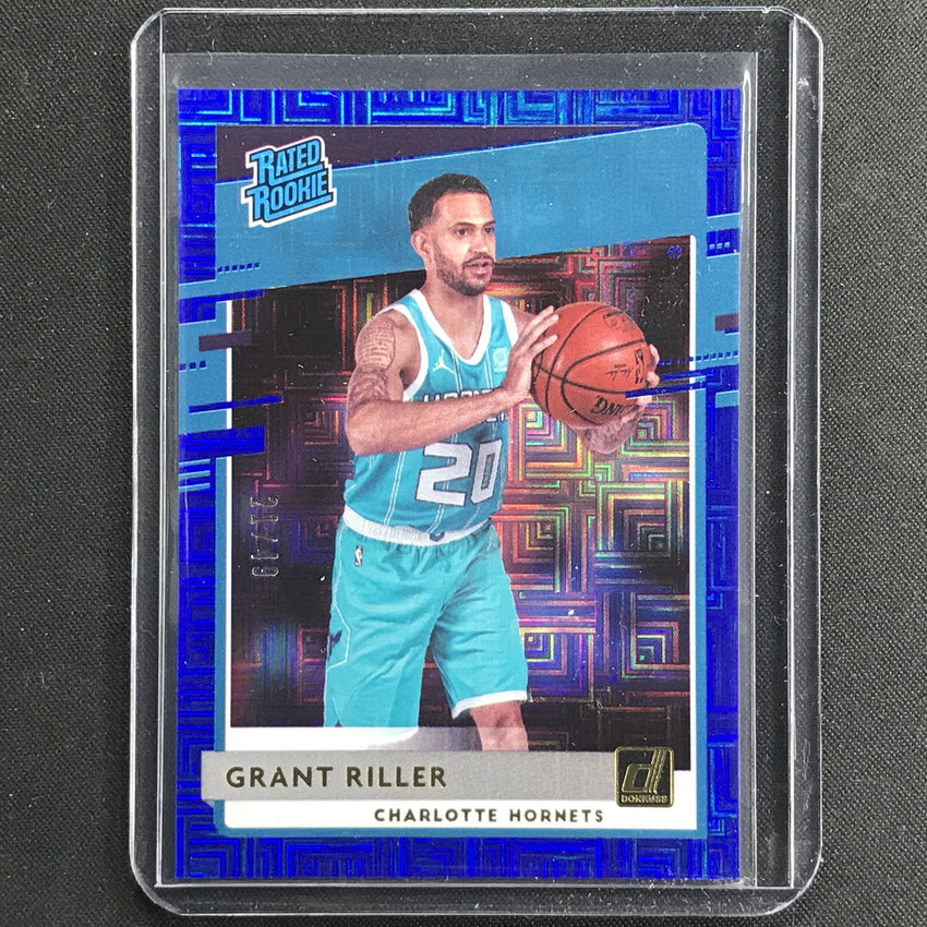 2020-21 Donruss GRANT RILLER Choice Rated Rookie Infinite Blue 21/49-Cherry Collectables