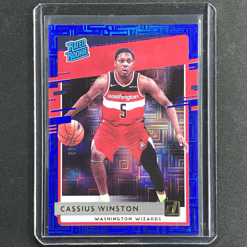 2020-21 Donruss CASSIUS WINSTON Choice Rated Rookie Infinite Blue 26/49-Cherry Collectables