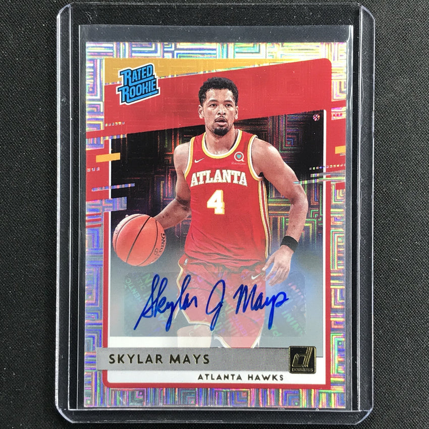 2020-21 Donruss SKYLAR MAYS Choice Rated Rookie Auto Infinite #248-Cherry Collectables