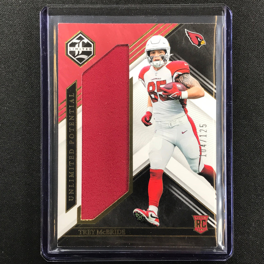 2022 Limited Trey Mcbride Unlimited Potential Rookie Jersey 104/125