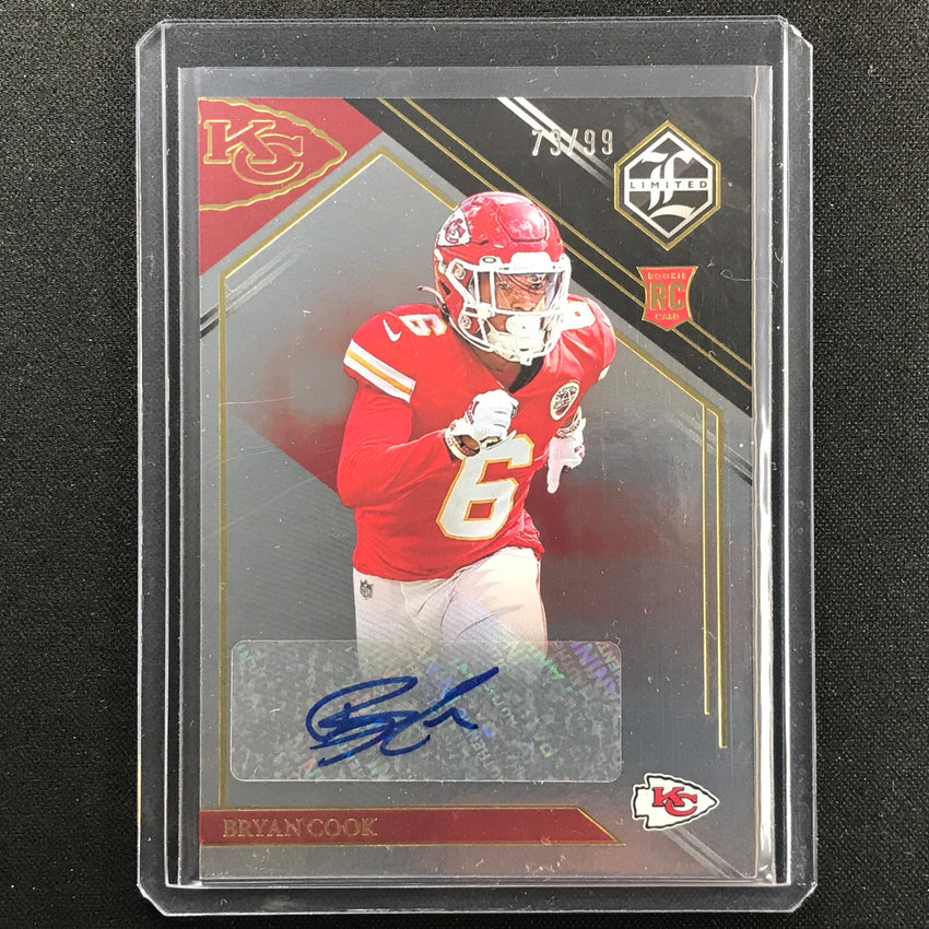 2022 Limited Bryan Cook Rookie Auto 73/99