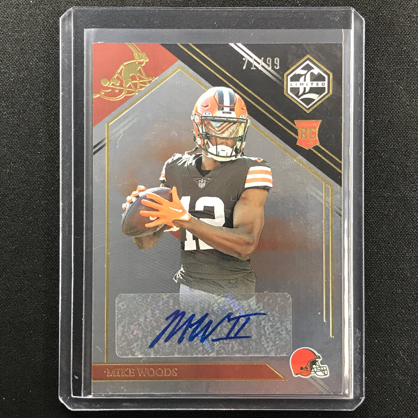 2022 Limited Mike Woods Rookie Auto 71/99