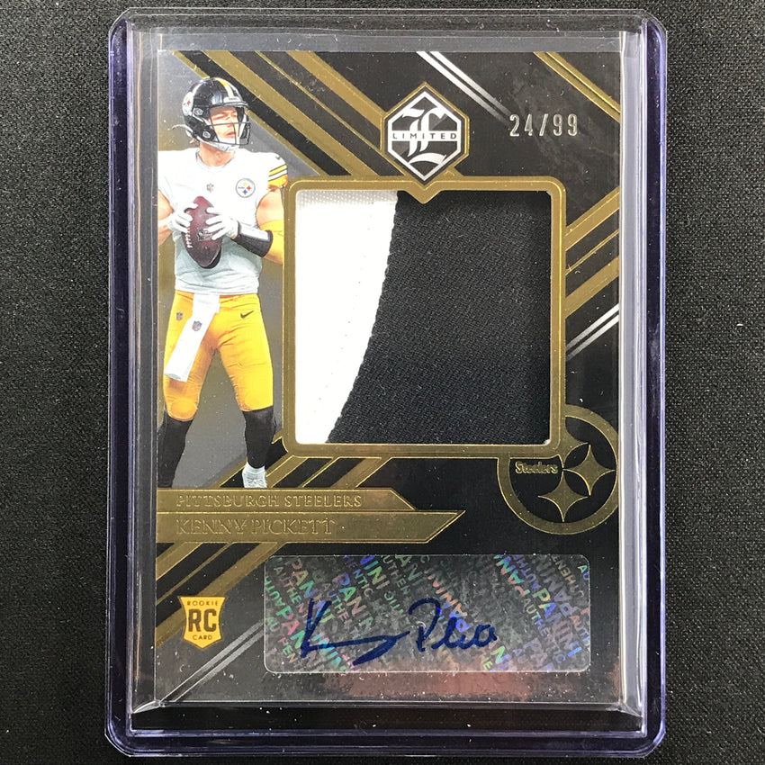 2022 Limited Kenny Pickett Rookie Patch Auto Jumbo 24/99