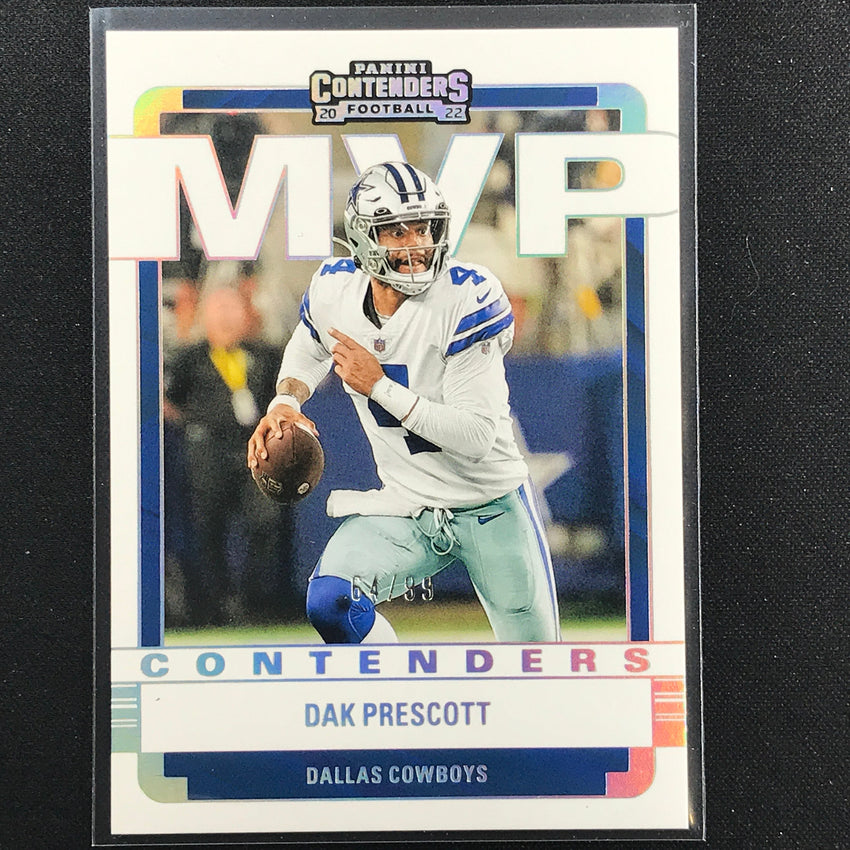 2022 Contenders Dak Prescott Mvp Contenders Silver 64/99