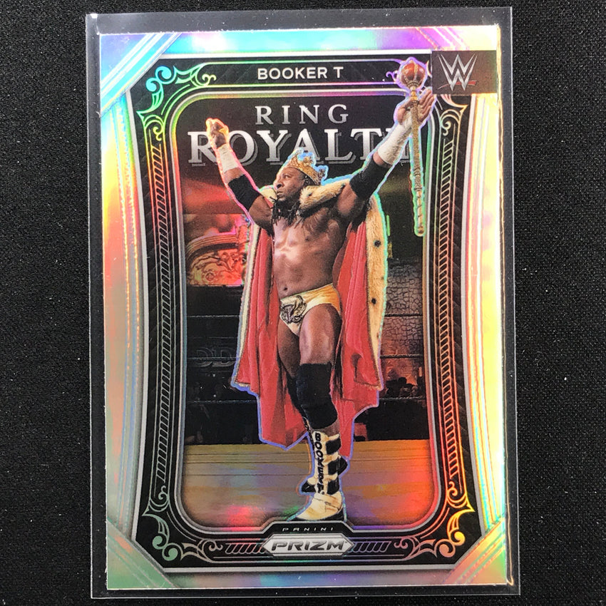 2023 Prizm WWE BOOKER T Ring Royalty Silver Prizm #4