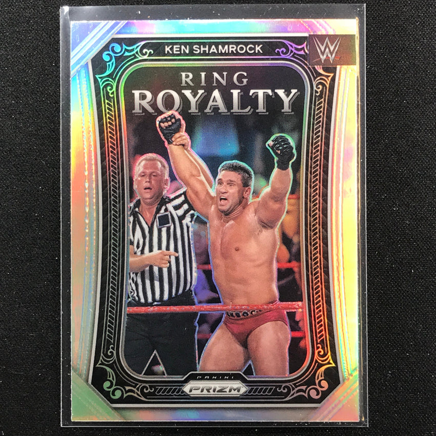 2023 Prizm WWE Ken Shamrock Ring Royalty Silver Prizm No 7