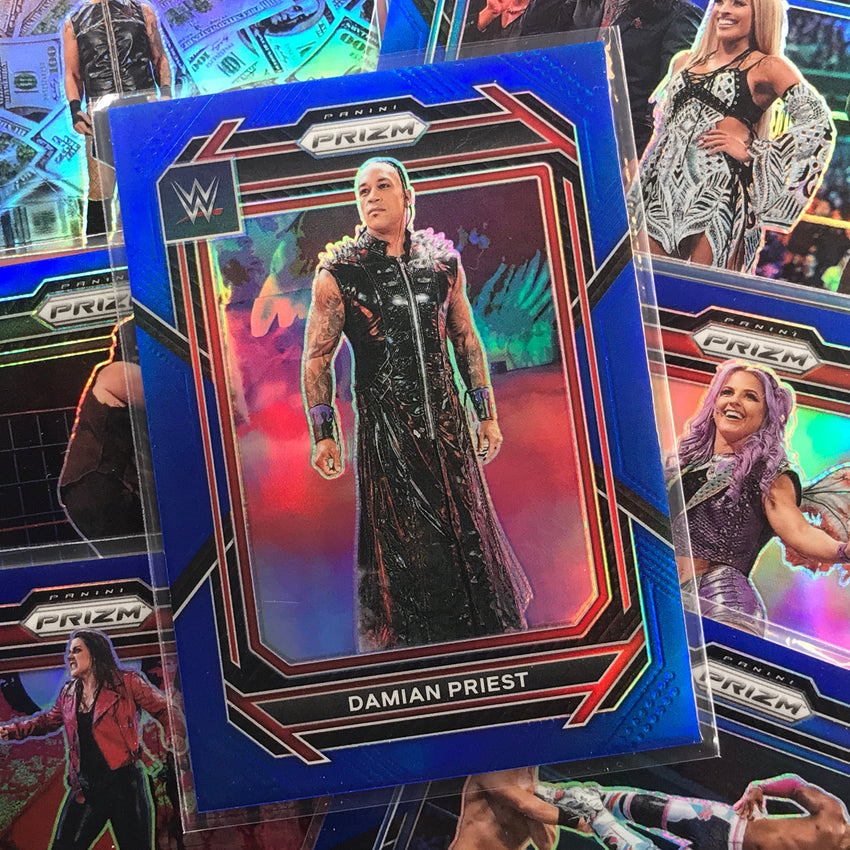 2023 Prizm WWE VALHALLA Vertical Blue /199 #188