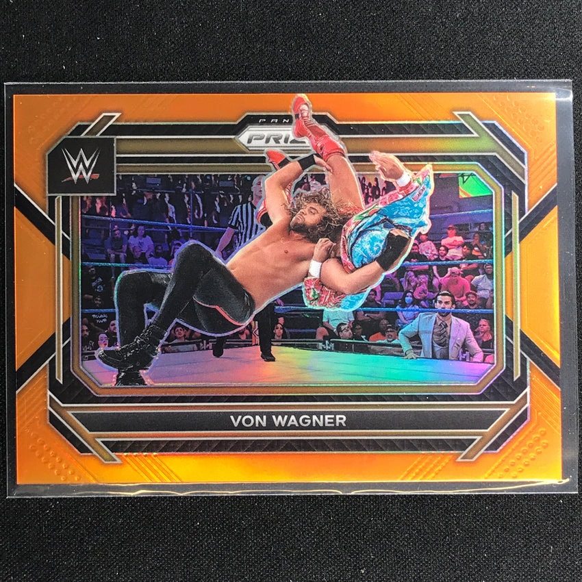 2023 Prizm Wwe Von Wagner Horizontal Orange 73/99