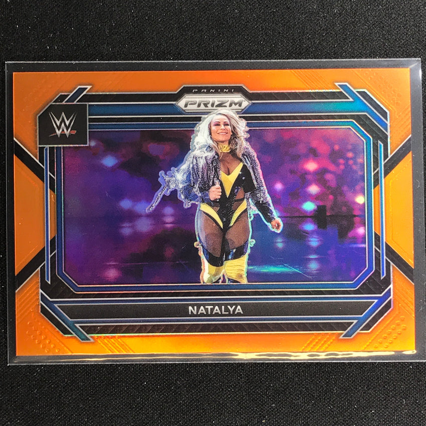 2023 Prizm Wwe Natalya Horizontal Orange 56/99