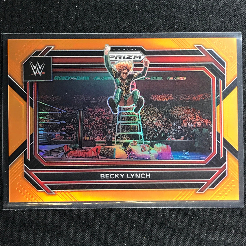 2023 Prizm Wwe Becky Lynch Horizontal Orange 10/99