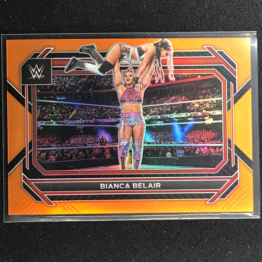 2023 Prizm Wwe Bianca Belair Horizontal Orange 94/99