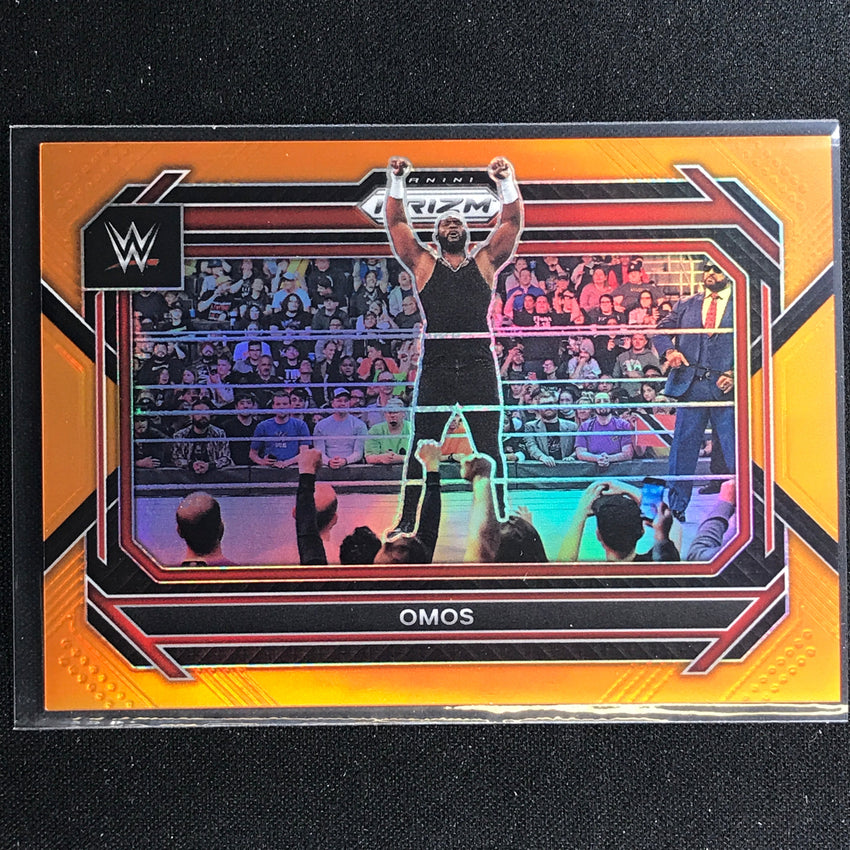 2023 Prizm Wwe Omos Horizontal Orange 98/99