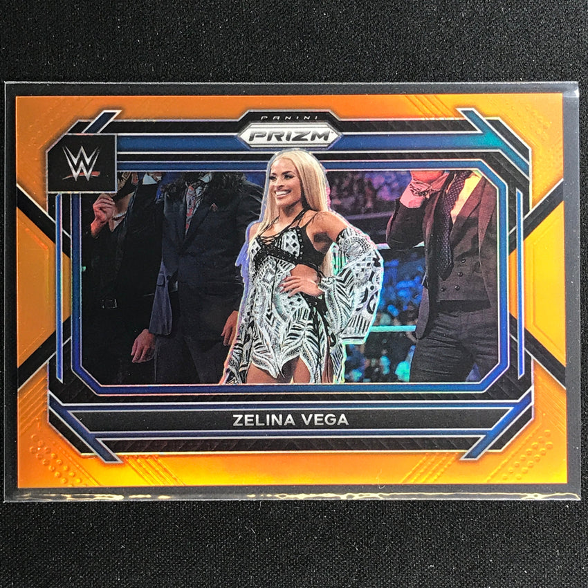 2023 Prizm Wwe Zelina Vega Horizontal Orange 79/99