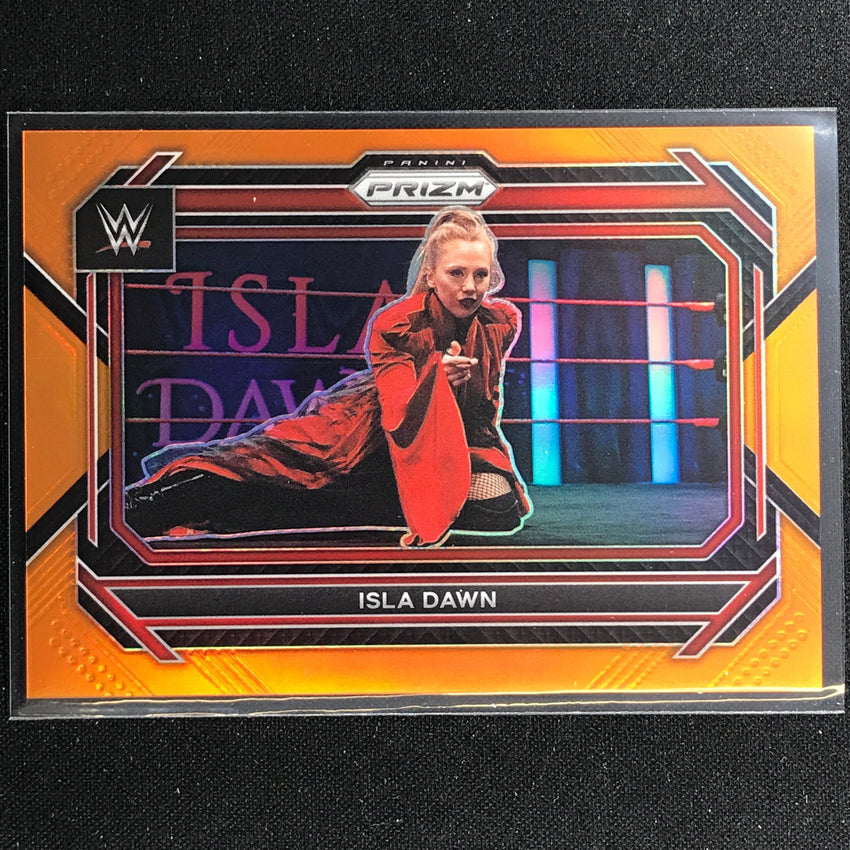 2023 Prizm Wwe Isla Dawn Horizontal Orange 94/99
