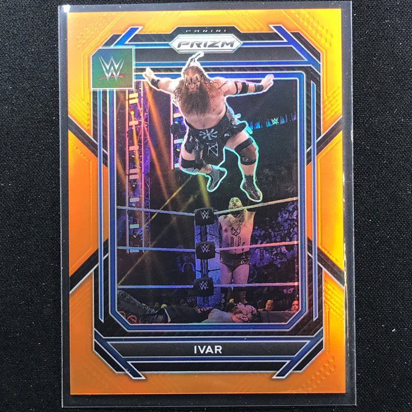 2023 Prizm Wwe Ivar Vertical Orange 54/99