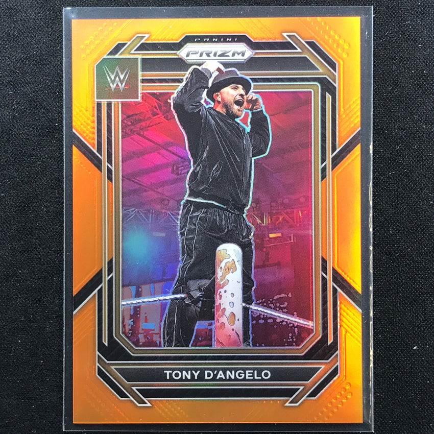 2023 Prizm Wwe Tony Dangelo Vertical Orange 63/99