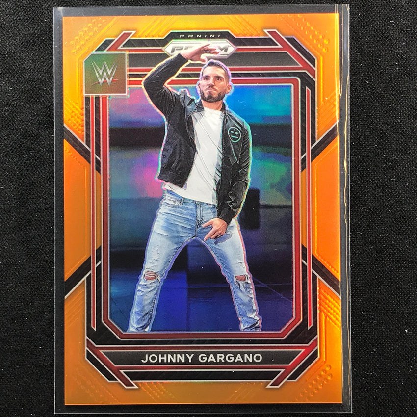 2023 Prizm Wwe Johnny Gargano Vertical Orange 48/99