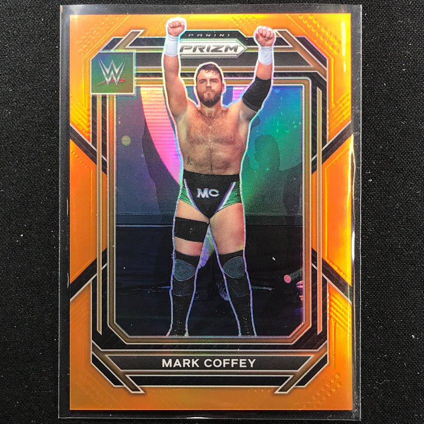 2023 Prizm Wwe Mark Coffey Vertical Orange 37/99
