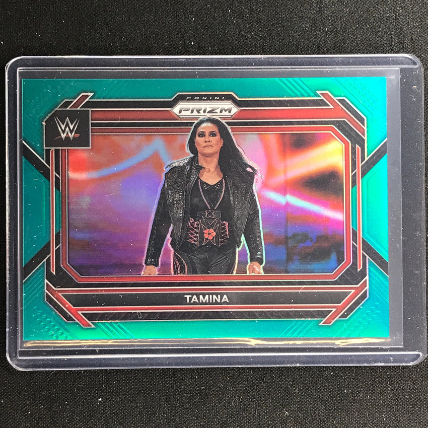 2023 Prizm Wwe Tamina Horizontal Teal 28/49