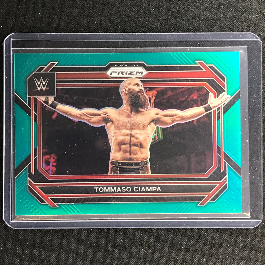 2023 Prizm Wwe Tommaso Ciampa Horizontal Teal 7/49