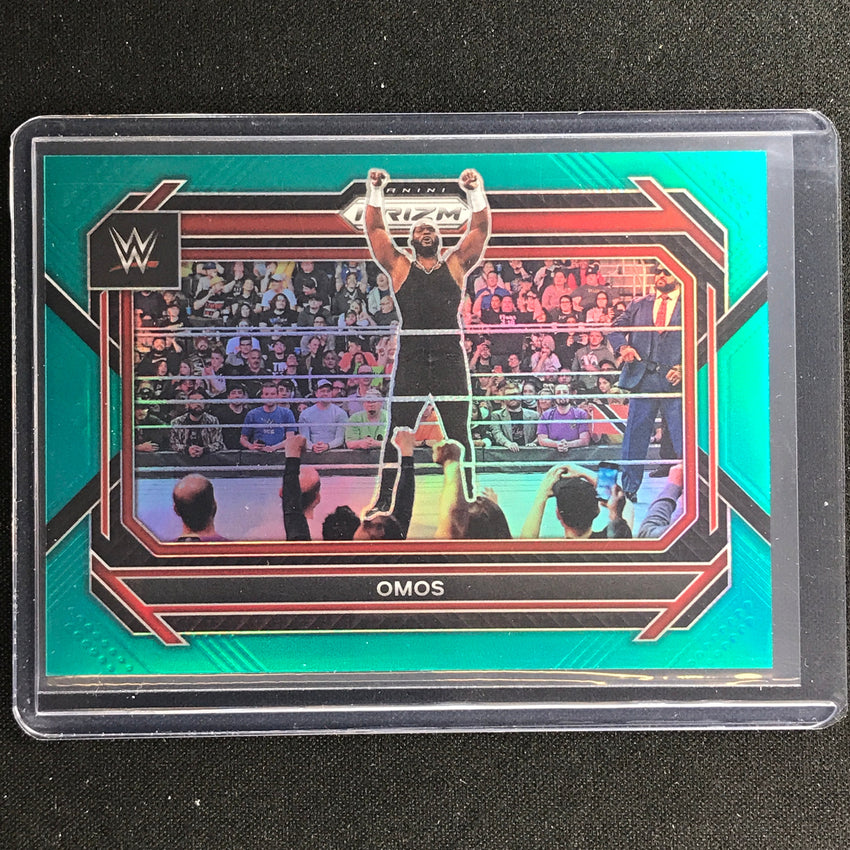 2023 Prizm Wwe Omos Horizontal Teal 42/49