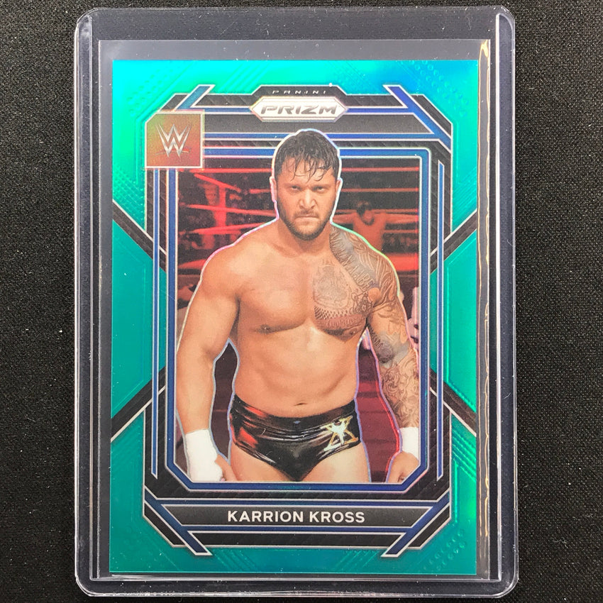 2023 Prizm Wwe Karrion Kross Vertical Teal 22/49
