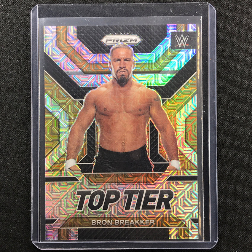 2023 Prizm Wwe Bron Breakker Top Tier Mojo 16/25