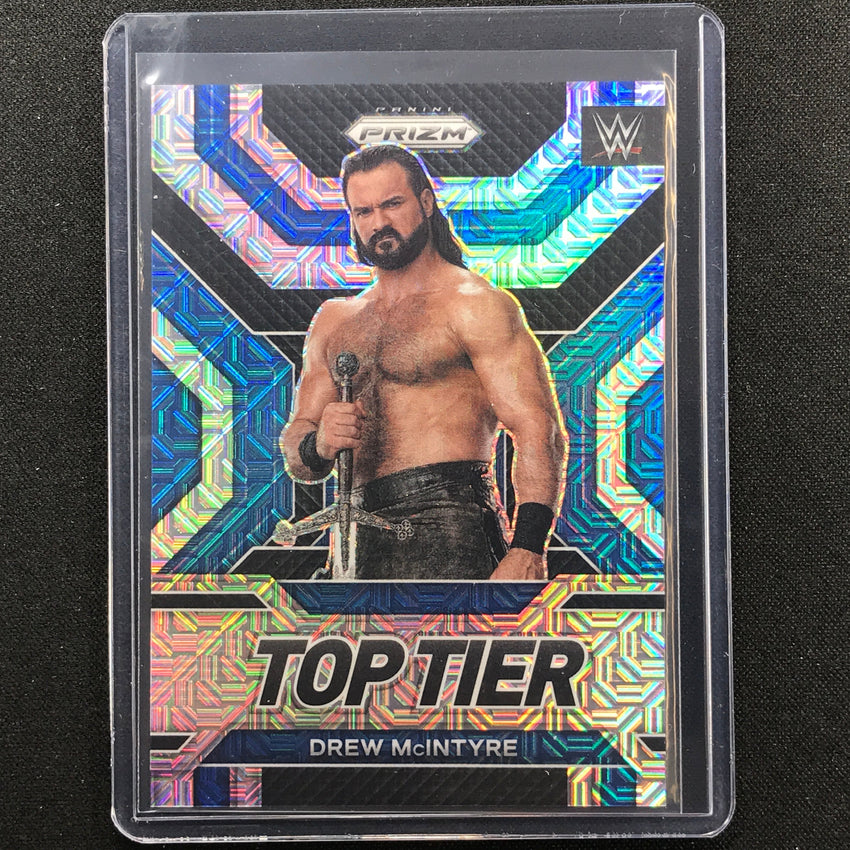 2023 Prizm Wwe Drew Mcintyre Top Tier Mojo 4/25