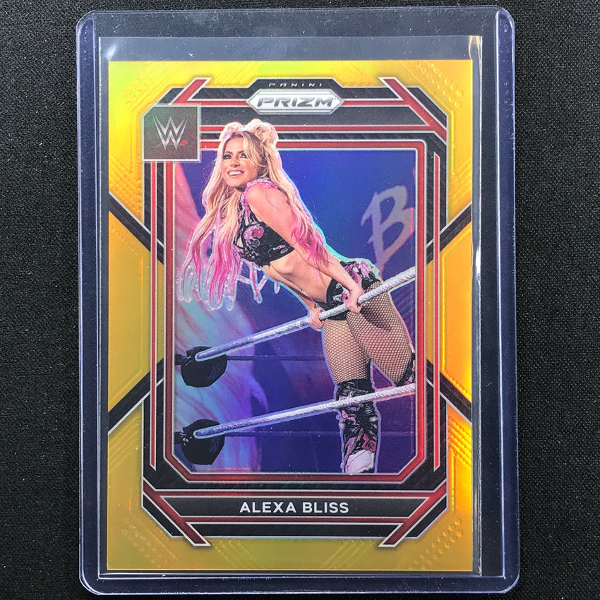 2023 Prizm Wwe Alexa Bliss Vertical Gold Prizm 4/10
