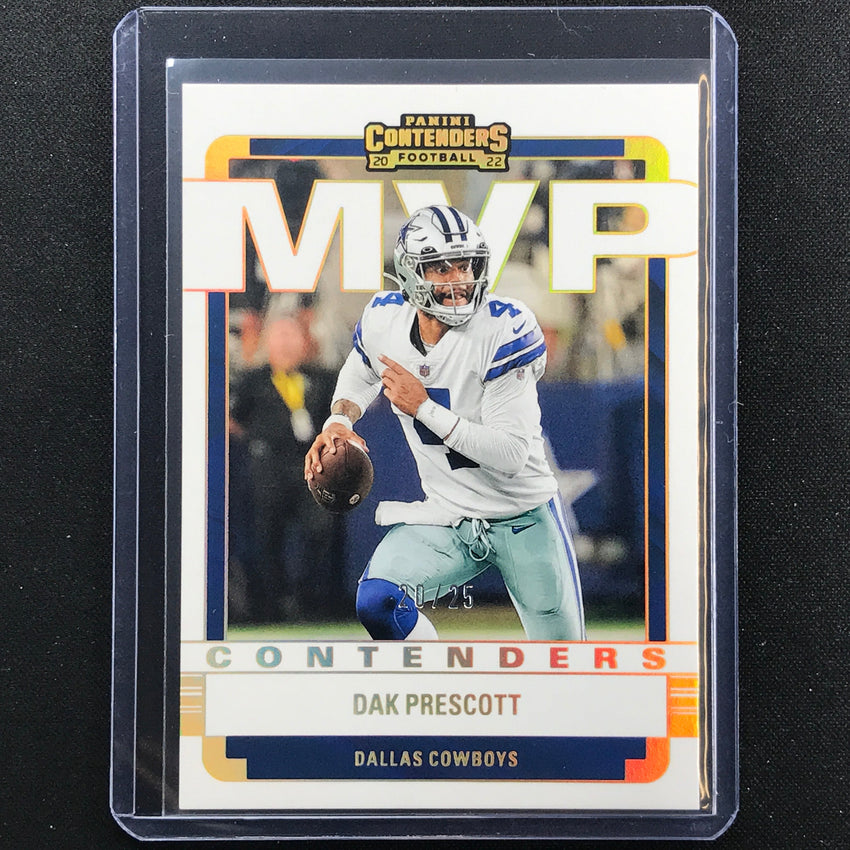 2022 Contenders Dak Prescott Mvp Contenders Gold 20/25