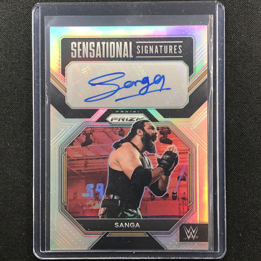 2023 Prizm WWE SANGA Sensational Signatures Auto Silver #SGS