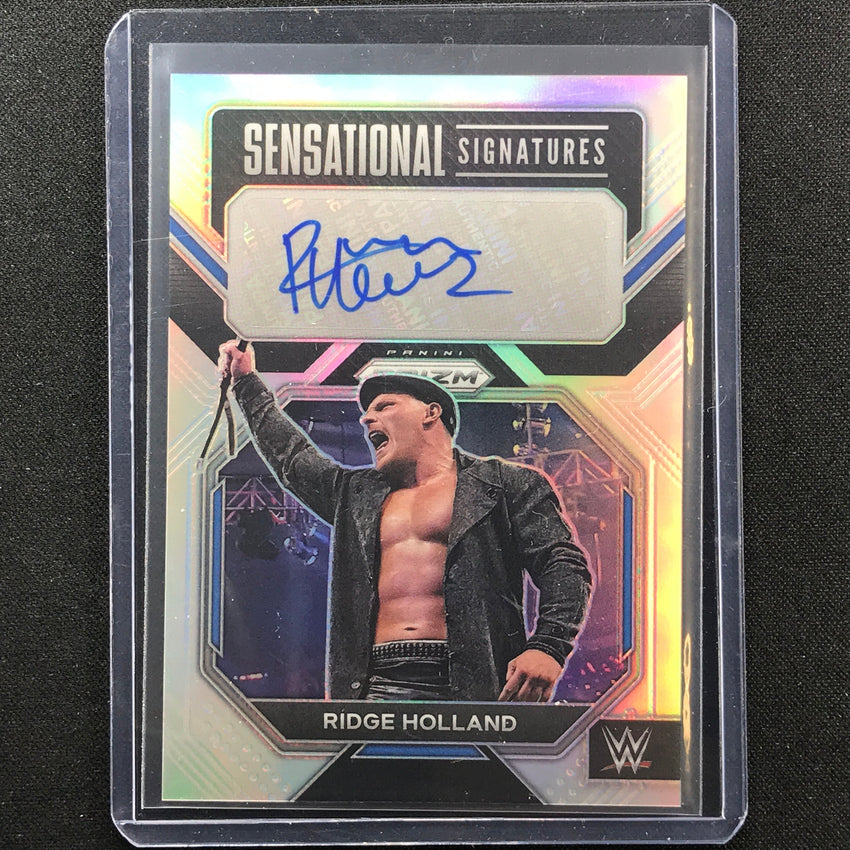 2023 Prizm Wwe Ridge Holland Sensational Signatures Auto Silver No Rgh