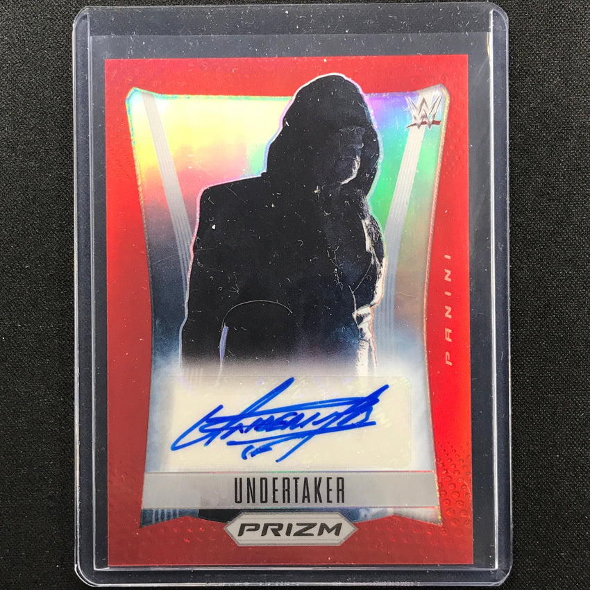 2023 Prizm Wwe Undertaker Throwback Signatures Auto Red 58/99