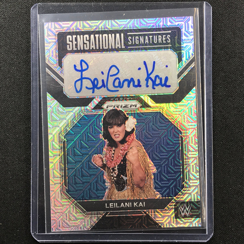 2023 Prizm Wwe Leilani Kai Sensational Signatures Auto Mojo 7/25