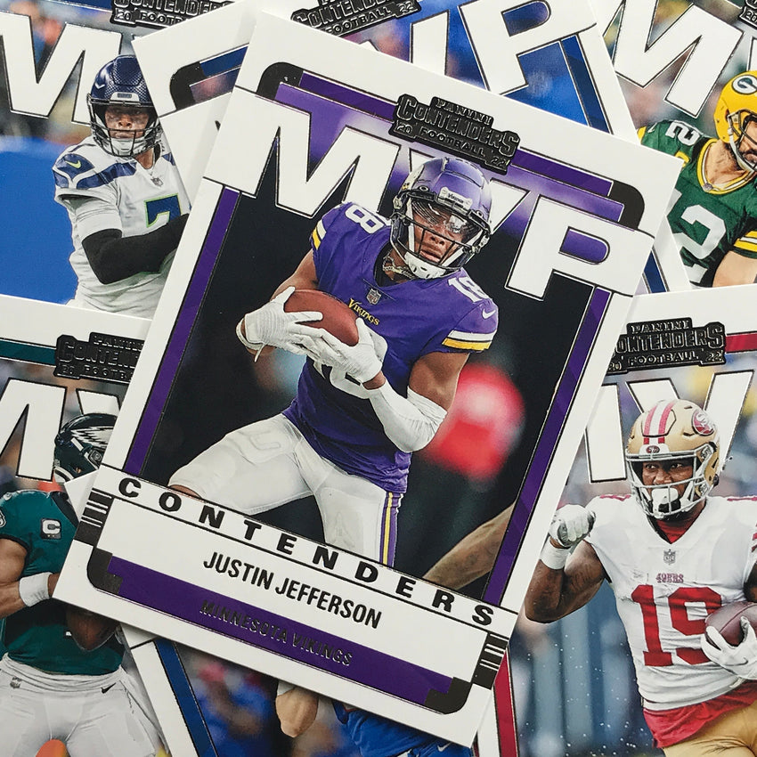 2022 Contenders LAMAR JACKSON MVP Contenders Base #6