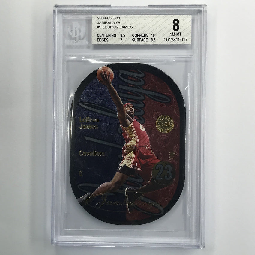2004-05 E-xl Lebron James Jambalaya No 9 Bgs 8 017